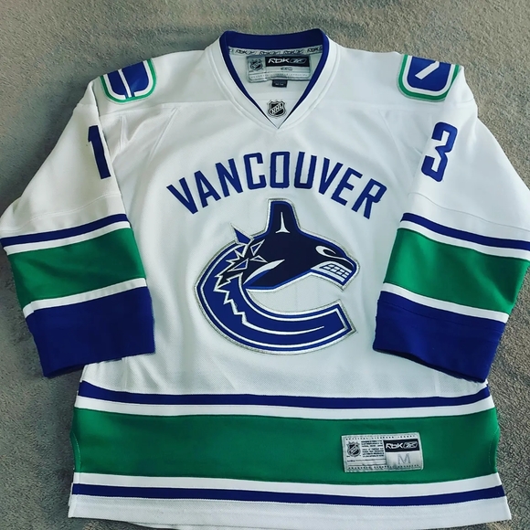 REEBOK CANUCKS SUNDIN JERSEY M - Picture 2 of 4